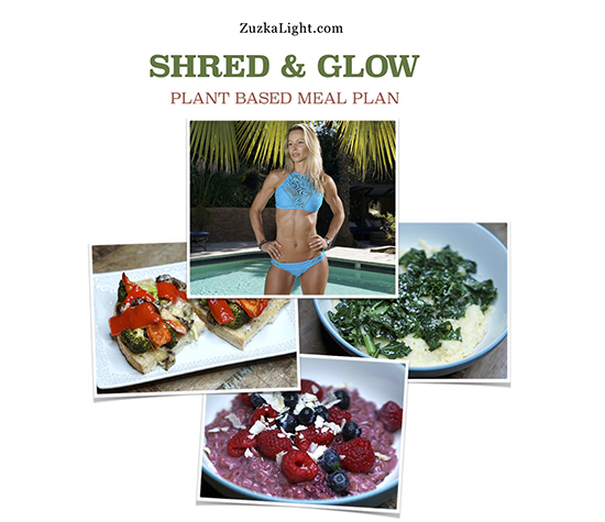 Shred & Glow Plant Based Meal Plan